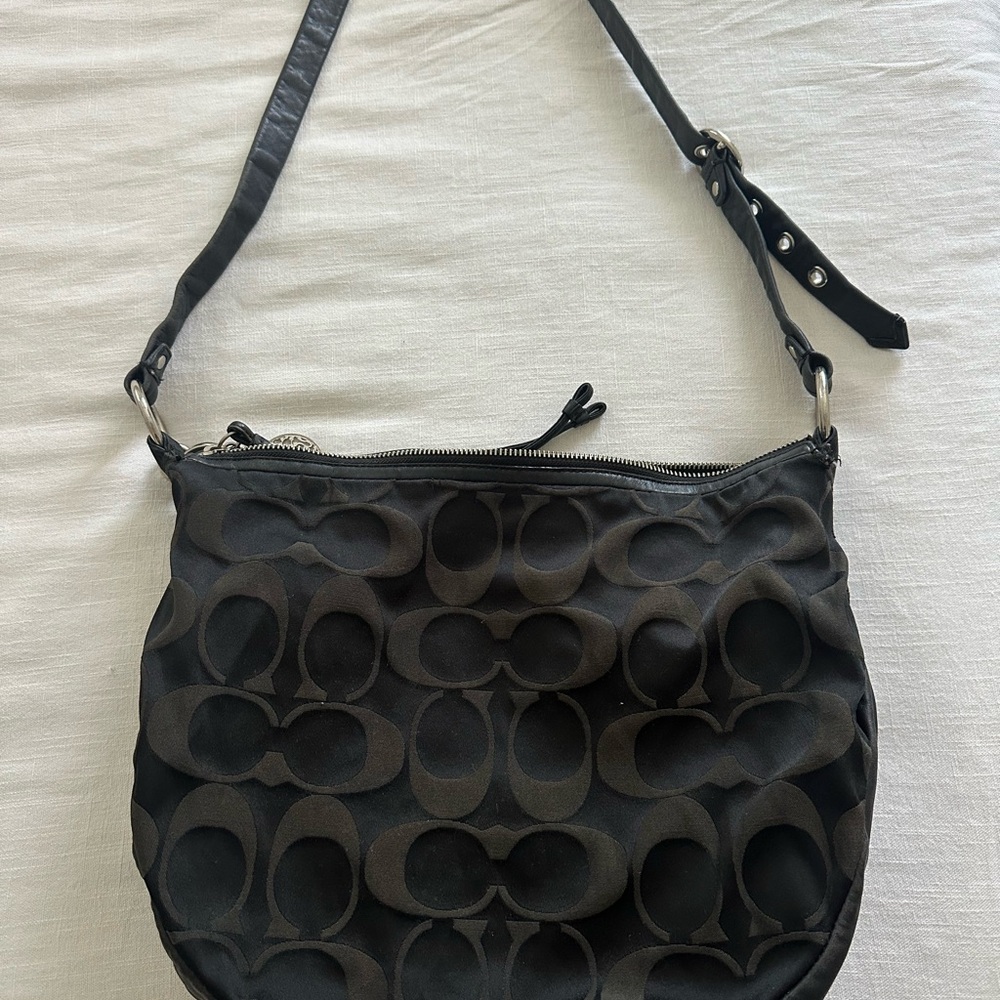Vintage Coach Hobo Shoulder Handbag